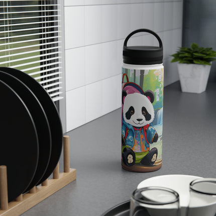 Baby Panda Stainless Steel Water Bottle