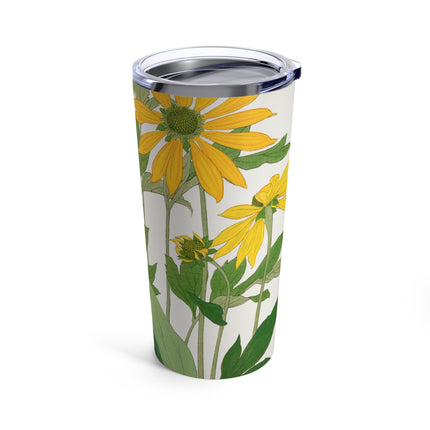 Clerodendrum & Rudbeckia Flower by Tanigami Kônan Tumbler 20oz