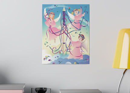 Angelic Revelry Matte Canvas, Stretched, 0.75"