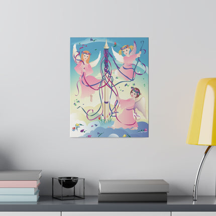 Angelic Revelry – Whimsical Celestial Celebration