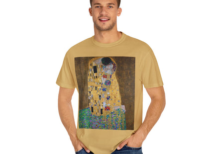 The Kiss by Gustav Klimt Unisex Garment-Dyed T-shirt