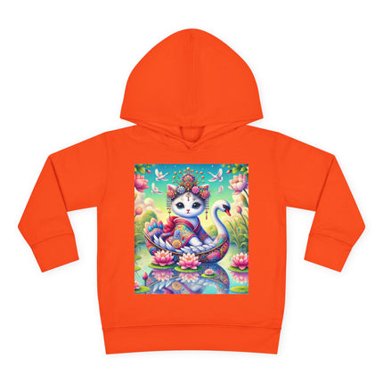 Geisha Kitten’s River Voyage Toddler Pullover Fleece Hoodie