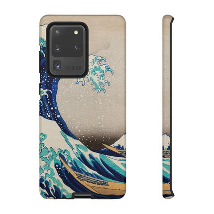 The Great Wave off Kanagawa by Katsushika Hokusai Phone Cases