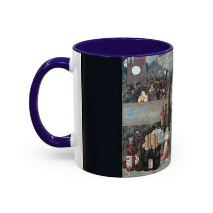 A Bar at the Folies-Bergère by Edouard Manet Colorful Mugs (11oz, 15oz)