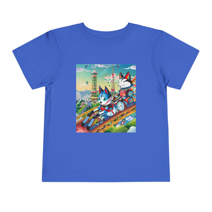Kitsune Carnival Toddler Short Sleeve Tee