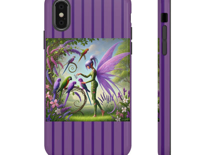 Lavender-Winged Fairy Phone Cases