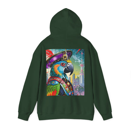 The Parrot Aristocrat – Heavy Blend™ Hooded Sweatshirt