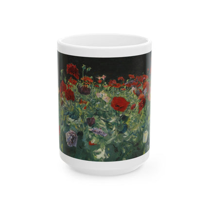 A Study of Poppies for Carnation, Lily, Lily, Rose by John Singer Sargent Ceramic Mug (11oz, 15oz)
