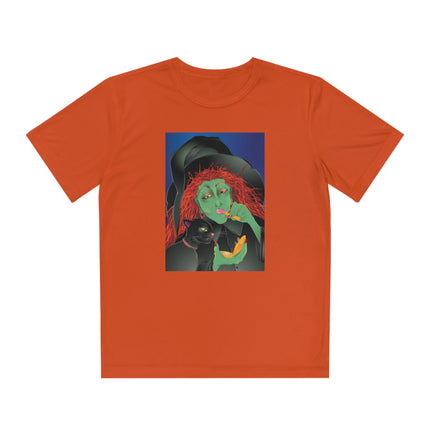 Mirror, Mirror A Witch's Touch Youth Competitor Tee