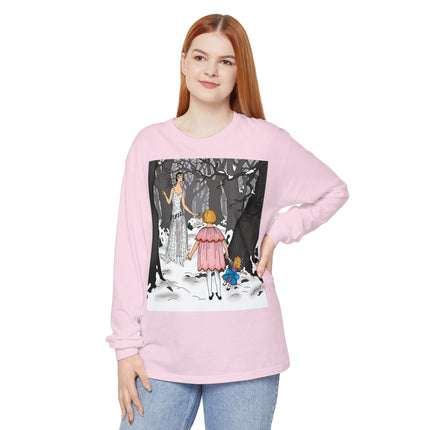 Fairy Tale Elegance Unisex Garment-dyed Long Sleeve T-Shirt