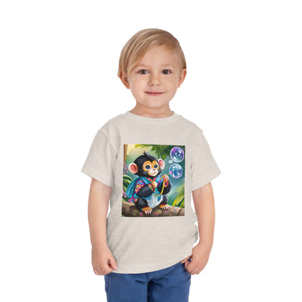 Bubble Magic in the Jungle Toddler Short Sleeve Tee
