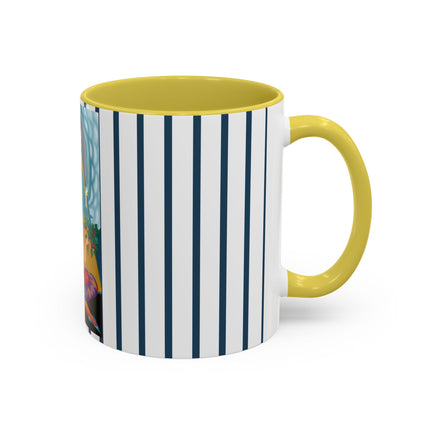 Art Deco Christmas Elegance Colorful Mugs (11oz, 15oz)