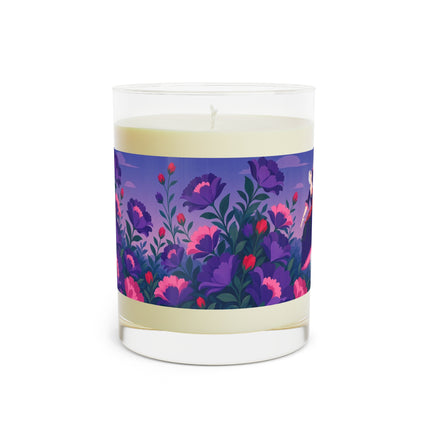 🎭🌺 The Enchanted Flower Garden Ballet Scented Candle – Art Deco Floral Fantasy