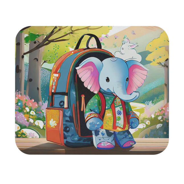 Baby Elephant Mouse Pad, Rectangle