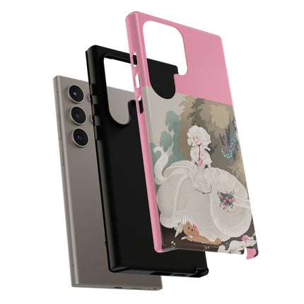Rococo Garden Reader Phone Case – Whimsical Elegance & Timeless Charm