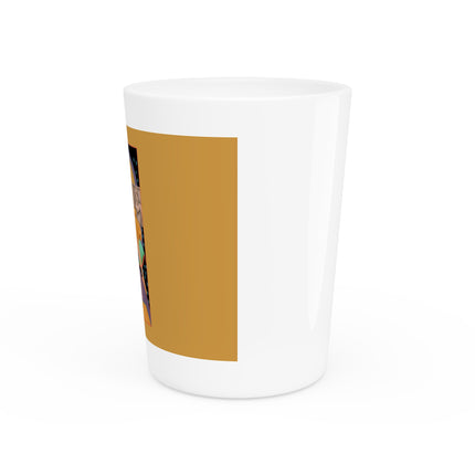 November & Topaz (from the Gem Series) by Sofia Chiostri Ceramic Shot Glass