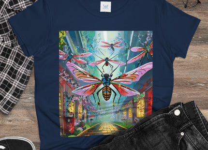 Neon Swarm Cotton Tee