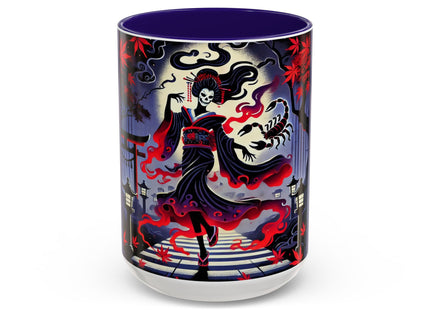 Halloween Sorceress Colorful Mugs (11oz, 15oz)