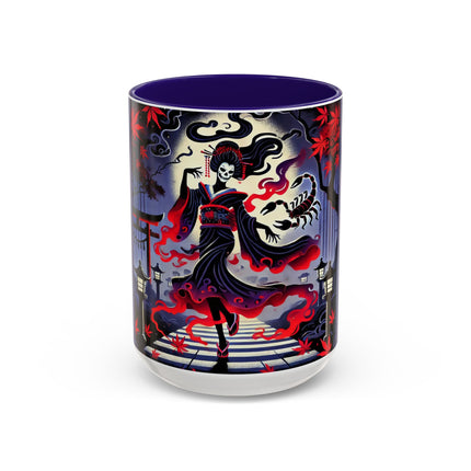 Halloween Sorceress Colorful Mugs (11oz, 15oz)