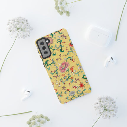 Flower Illustration by Owen Jones Phone Cases