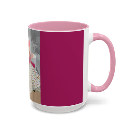 The Red Bird Colorful Mugs – Gentle Storybook Charm & Elegant Whimsy