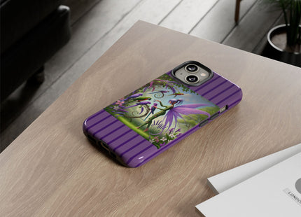Lavender-Winged Fairy Phone Cases