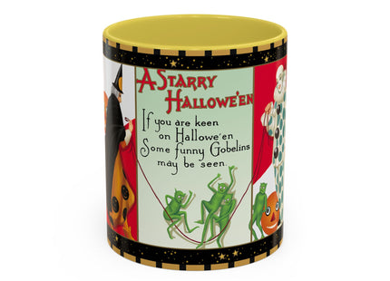 A Starry Halloween Colorful Mugs (11oz, 15oz)