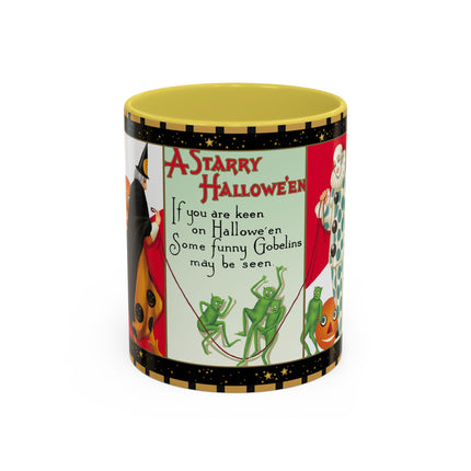 A Starry Halloween Colorful Mugs (11oz, 15oz)