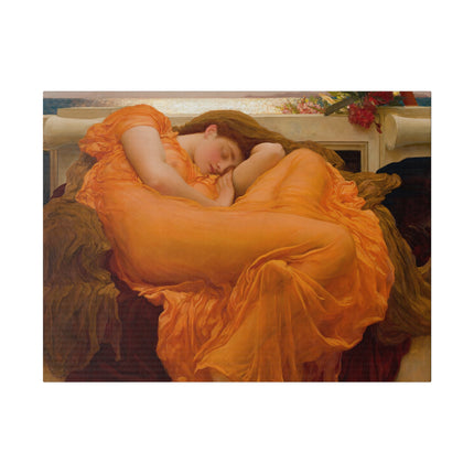 Flaming June by Frederic Leighton Matte Canvas, Stretched, 0.75"