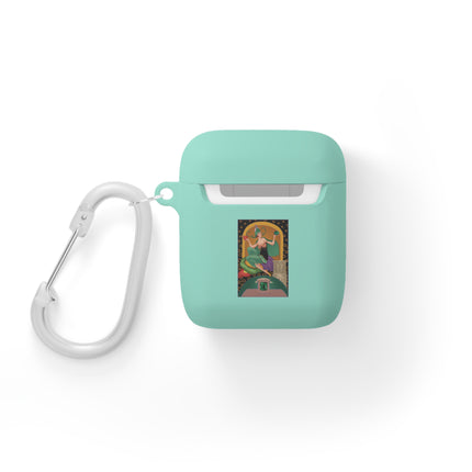 May & Emerald AirPods Case — Gem Series by Sofia Chiostri