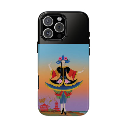 Colorful Dancer Phone Case – Vibrant Grace & Cultural Elegance