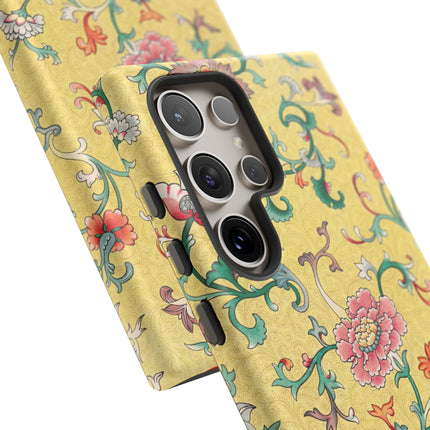 Flower Illustration by Owen Jones Phone Cases