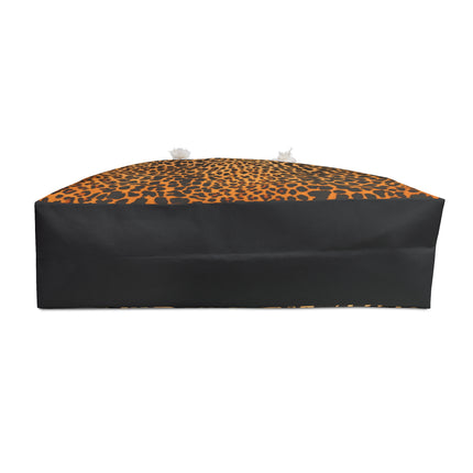 Classic Leopard Print Weekender Bag