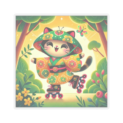 Firefly Dance on Wheels Kiss-Cut Stickers (4 Sizes)