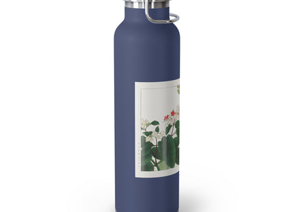 Clerodendrum & Rudbeckia by Tanigami Kônan Copper Vacuum Insulated Bottle, 22oz