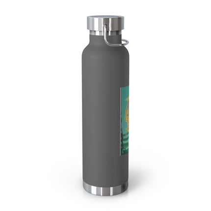 Golden Serenity Copper Vacuum Insulated Bottle, 22oz