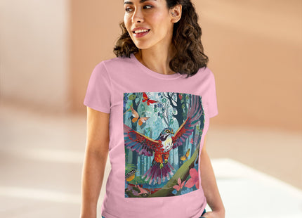 A Colorful Raptor Cotton Tee
