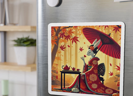 Theatrical Harvest Rabbit Die-Cut Magnets (5 Sizes)