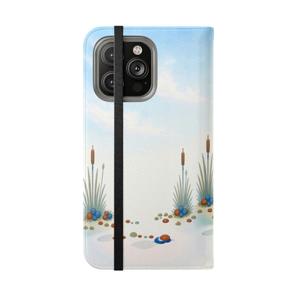 🧚🦋 The Jeweled Wing Fairy Flip Case – Art Deco Fairy Fantasy