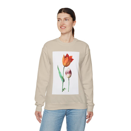 Tulip by Anselmus Boëtius de Boodt Heavy Blend™ Crewneck Sweatshirt