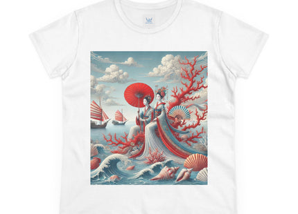 Ladies by the Quiet Sea Cotton Tee
