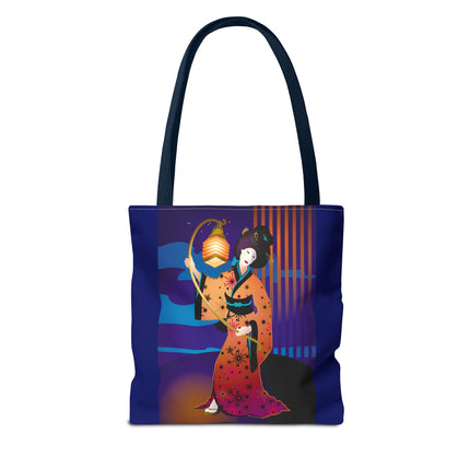 The Enchanting Geisha Tote Bag (AOP)