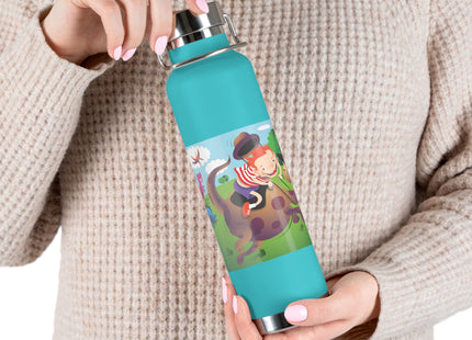 Rip-Roaring Fun Copper Vacuum Insulated Bottle, 22oz