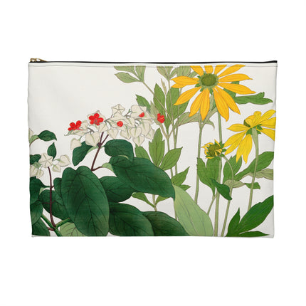 Clerodendrum & Rudbeckia Accessory Pouch – Tanigami Kônan Botanical Art Design