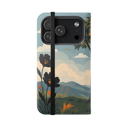 🌳🌺 The Ladies Of The Garden Swing Flip Case – Art Deco Floral Adventure