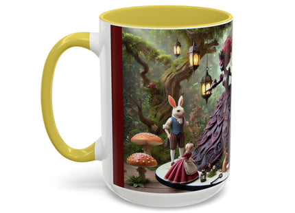 Malice in Wonderland – Gothic Halloween Colorful Mugs (11oz, 15oz)