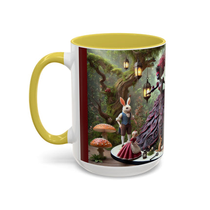 Malice in Wonderland – Gothic Halloween Colorful Mugs (11oz, 15oz)