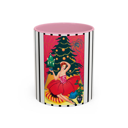 Art Deco Christmas Enchantment Colorful Mugs (11oz, 15oz)