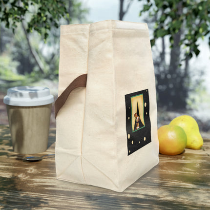 Playful Paws Canvas Lunch Bag With Strap