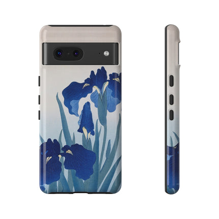 Iris Flowers by Ohara Koson Phone Cases